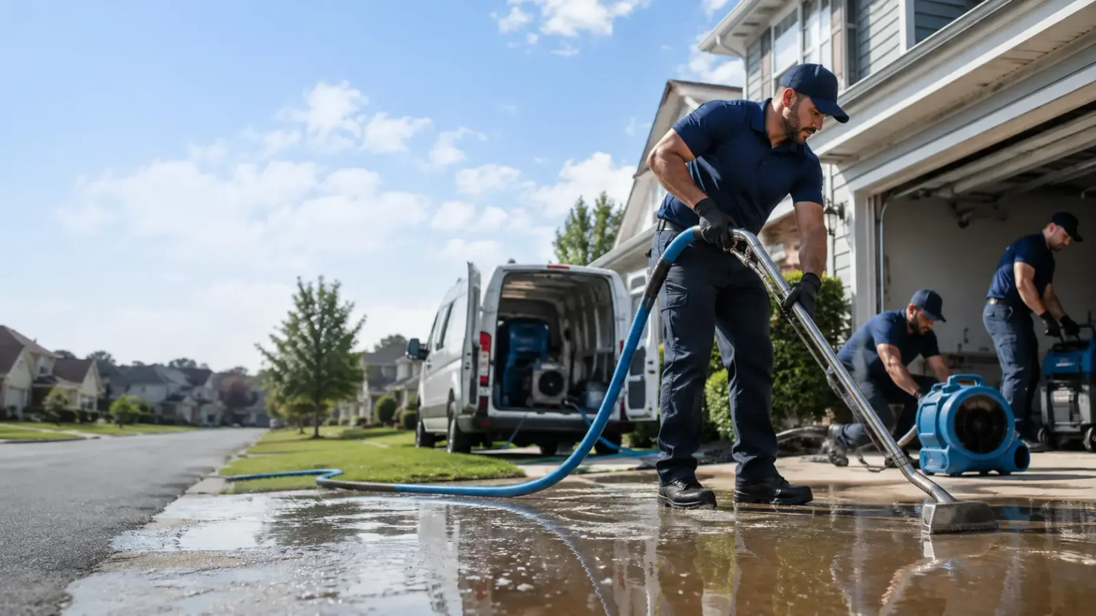 Flood Damage Restoration in New Cambria, KS